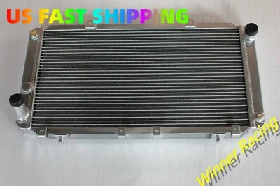 Radiador de aluminio Fit Toyota MR2 AW11 MK1 1,6 L 1984-1989 1985 1986 1987 1988 Foto 1 de 4