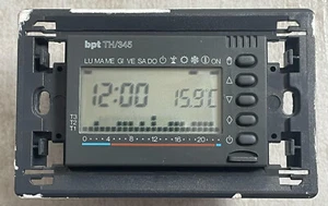 Cronotermostato Termostato Programmabile BPT th345 Nero - Foto 1 di 2