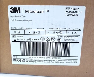 3M 1528-2 Microfoam Surgical Tape 2” x 5.5yd - Picture 1 of 3