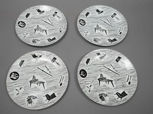 4 x Ridgeway Homemaker 23 cm 9" Diameter Plates - Picture 1 of 5