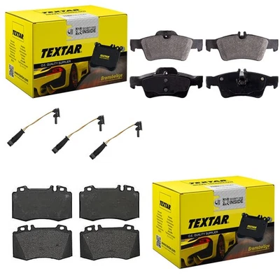 TEXTAR Forros de Freno Delantero + Trasero Apto para Mercedes Clase E W211 S211 - Imagen 1 de 4