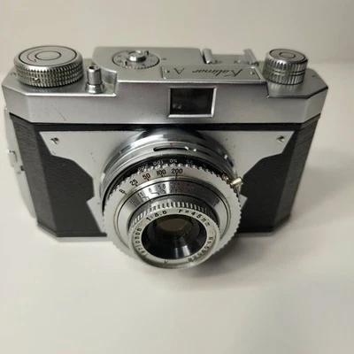 Cámara fotográfica Kalimar A de colección con lente Terionon 1:3,5 F45 mm - Hecha en Japón Foto 1 de 4