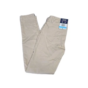 IZOD Approved Schoolwear Skinny Stretch Pant Khaki Juniors Sz 5 NEW - Picture 1 of 16