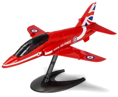 Skill 1 Model Kit Royal Air Force Red Arrows Hawk Aircraft Red Snap Together Pai - Image 1 of 4