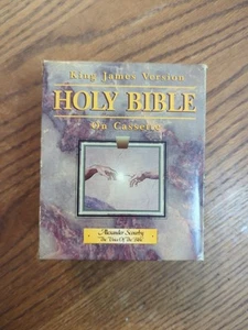 "Alexander Scourby Holy Bible" KJV By Alexander Scourby 2003 On Audio Cassette - Picture 1 of 9