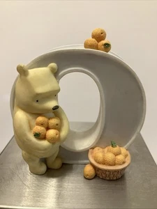 The Letter O Winnie The Classic Pooh Disney Letters Resin Piece Michel & Co CUTE - Picture 1 of 2