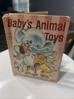 Baby's Animal Toys ︱Rand Mcnally Junior Elf Book︱8103︱Mabel Watts︱Mary Chase - Image 1 of 4
