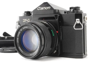 ⏯️Meter funktioniert!【NEUWERTIG】Canon F-1 Late 35mm Film Camera New FD NFD 50mm f1.4 Japan - Bild 1 von 13