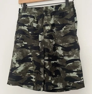 Carhartt shorts Boys XL 18/20 (29 waist) stretch Force Camo work shorts - Picture 1 of 4