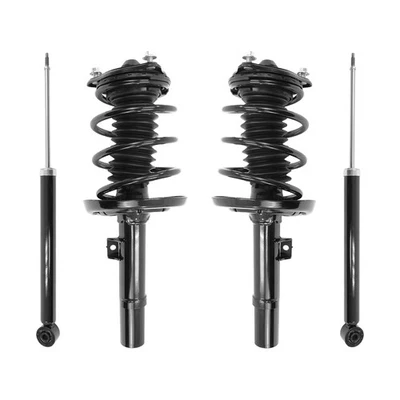 Front Complete Struts & Rear Shocks for 2016-2021 Honda Civic FWD Foto 1 de 3