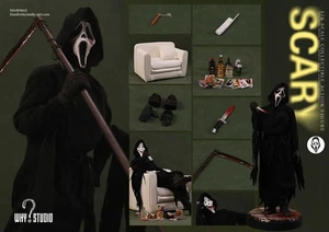 En stock WHY STUDIO WS015 1/6 Película de miedo 12" Figura de acción coleccionable Modelo - Imagen 1 de 8