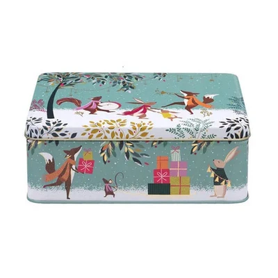 Sara Miller Woodland Tales Deep Rectangular Tin - Image 1 of 4