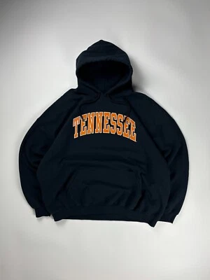 Vintage Tennessee University Hoodie / NCAA Collegiate Sweater / 3XL Black - Image 1 of 4