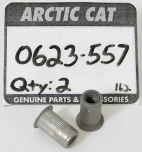 2 NEW Arctic Cat Tigershark Mirror Mount Insert Monte Carlo Montego OEM 0623-557 - Picture 1 of 3