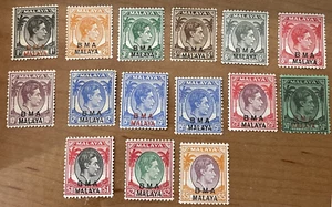 15 asentamientos rectos KGVI MH - Imagen 1 de 2