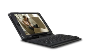 Gecko Bluetooth Keyboard Folio Deluxe for iPad 5 - Black - Picture 1 of 7