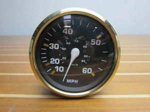 OMC Johnson Evinrude 775664 Genunie OEM 4" Illuminated 60 MPH Speedometer - Bild 1 von 4