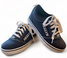 Heelys Pro 20 Wheeled Unisex Youth 4 Navy Blue Shoes