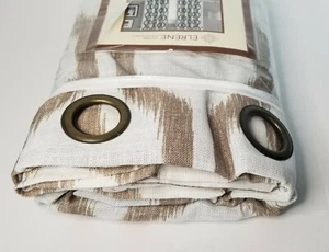 Elrene Home Fashions - Renzo - Grommet Panel Curtain - 52in x 84in - Natural - Picture 1 of 12