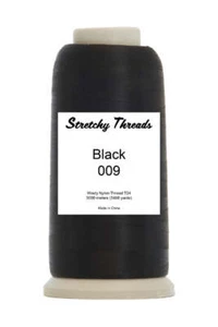 Black Wooly Nylon Thread - Picture 1 of 1