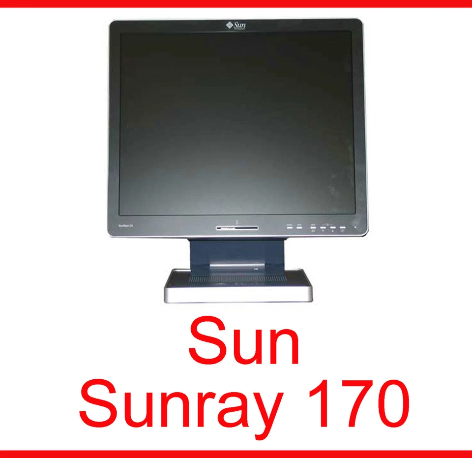 Sunray Sun Ray 170 Ultra Thin Client 17 " 43 CM TFT Display 380 1122 03 + Power - Immagine 1 di 1