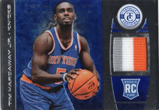 BK Tim Hardaway Jr. 2013-14 Totally Certified Materials Blue Prime RC JSY