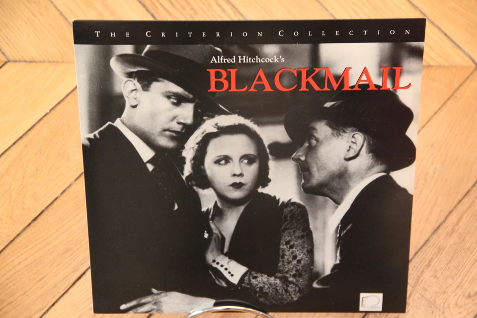 Blackmail: Special Edition #154 1929 Laserdisc LD NTSC Thriller  Criterion - Image 1 of 1