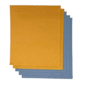 5 x Large Microfibre Lens Glasses Cleaning Cloth Spectacles (17x14cm) - Picture 1 of 4