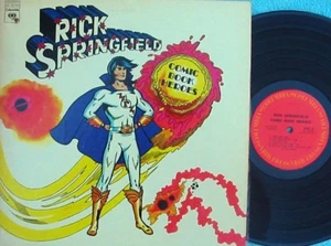 Rick Springfield ORIG US LP Comic Book heros EX '73 Columbia Zoot Rock Pop - Picture 1 of 1