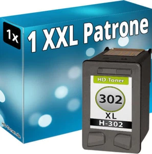1x TINTE PATRONEN für HP 302 XL DeskJet 1110 2130 3630 3631 3632 3633 3634 - Afbeelding 1 van 5