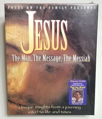 Focus On The Family Presents Jesus The Man The Message The Messiah, New CD-ROM  - Image 1 of 4