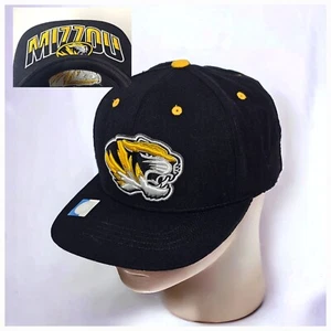 Missouri Tigers Mizzou Ball Cap Hat Snapback Baseball Embroidered Under Bill - Picture 1 of 14