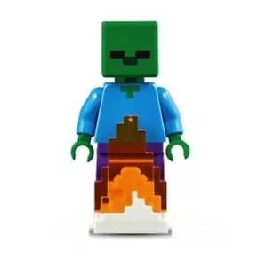 Lego Minecraft Zombie minifigura NUEVO!!! - Imagen 1 de 1