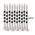 100 Pack Golf Tees Stripe Mark Scale Long High Performance Golf Accesories