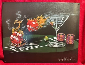 Michael Godard Praying for Seven Tin Sign Print 15x12 in. - Picture 1 of 4