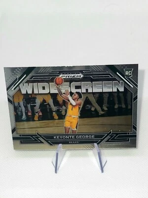 Keyonte George Widescreen 2023-24 Panini Prizm Draft Baylor Prizm  - Image 1 of 2