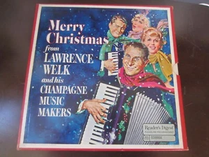 Merry Christmas Lawrence Welk 4 Record Set Readers Digest Vinyl Music Makers - Picture 1 of 10