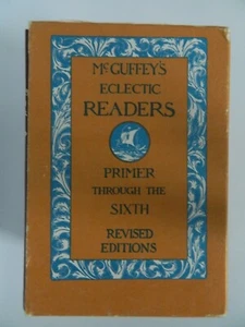 MCGuffey's Eclectic Reader Primer Through the Sixth Revised 7 Vol. w/Slipcase - Picture 1 of 4