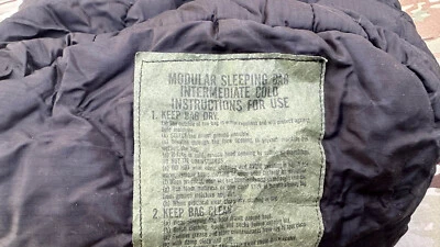 🇺🇸USGI Patrol Sleeping Bag Black for Modular Sleep System - Image 1 of 4