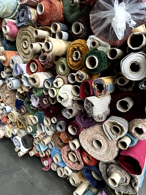 1kg Stoffpaket Möbelstoff Polsterstoff  Bezugsstoff Stoff Reste Restposten Deko - Bild 1 von 4