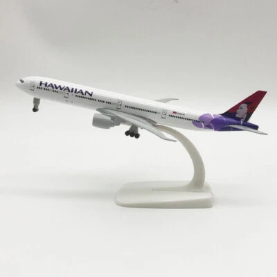 1:350 Alloy Diecast Airplane Model Collection 20cm Boeing 777 Hawaiian Airlines - Image 1 of 4