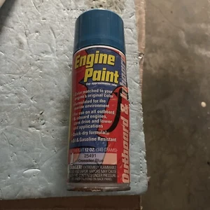 MOELLER.ENGINE PAINT SPRAY CAN 12 Oz;CRUSADER BLUE;P/N 25491. - Picture 1 of 6