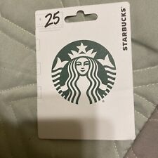 $25 Starbucks brand new gift card