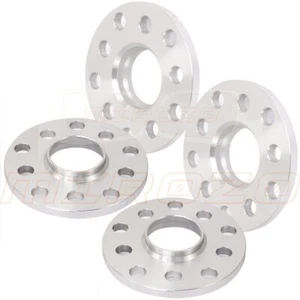 4P 10 mm 5x100 & 5x112 14x1.5 For Audi A4 A5 A6 S4 S6 S8 Wheel Spacers - Picture 1 of 11