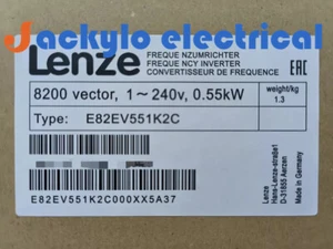 Nuevo inversor LENZE E82EV551_2C envío rápido E82EV5512C ¡1 año de garantía! - Imagen 1 de 3