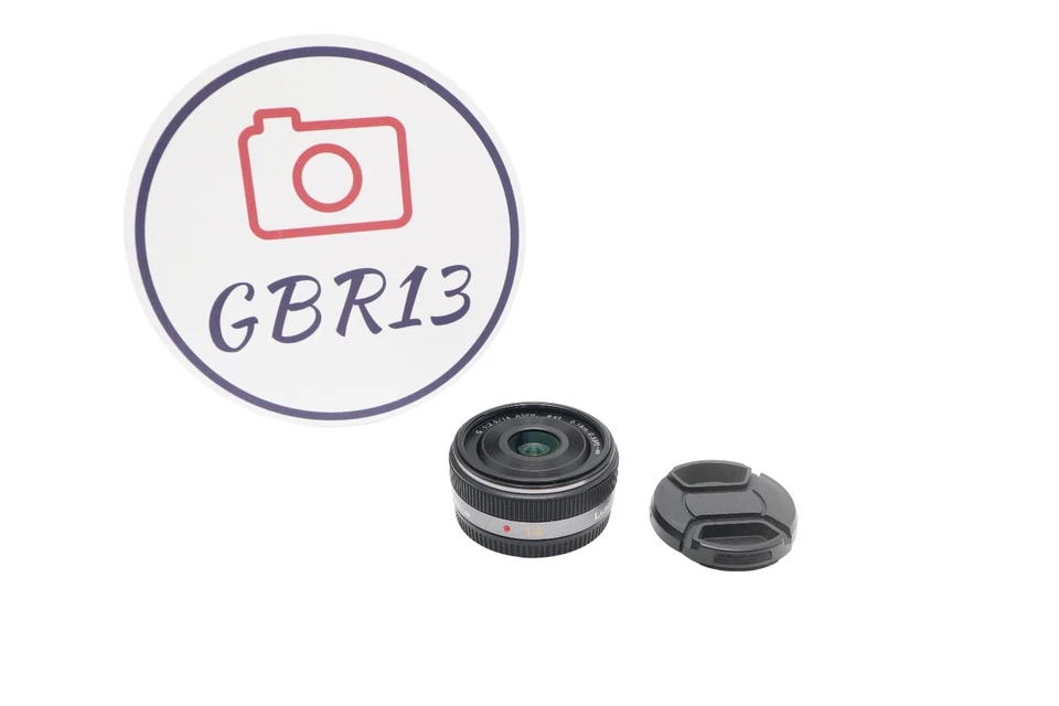 Panasonic 14mm Pancake Lens F/2.5 G Wide Angle for Micro Four Thirds Good Cond. - Image 1 of 4