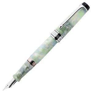 AURORA Fountain Pen Limited 860 Kaleidoscope Luce Verde CT 18K Extra Fine - Picture 1 of 7