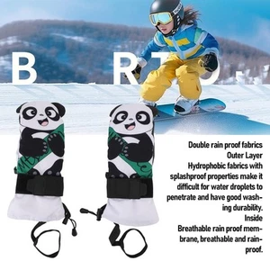 M 1 Paar Junior Ski Handschuhe Anti Rutsch Schnee Handschuhe Warme Abriebfes TYN - Bild 1 von 24
