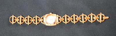 Gucci Gold-Plated Watch 6400L Horsebit Band - Image 1 of 4