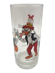 Walt Disney DUCKTALES vintage Glas Trinkglas Donald Daisy Duck Daniel Düsentrieb - Bild 1 von 7